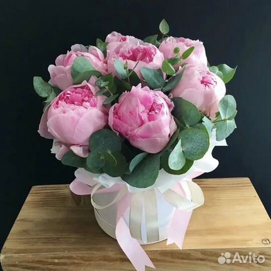 Букет пионов