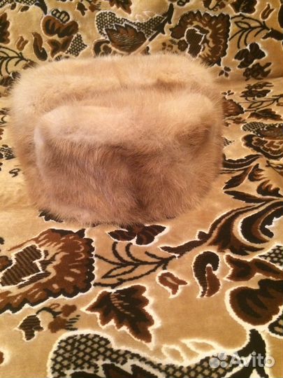 Норковая шапка б/у