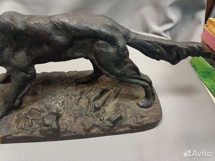 Каслинское литьё Собака Сеттер Куса СССР