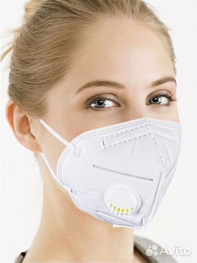 Респиратор FFP2 с клапаном и без