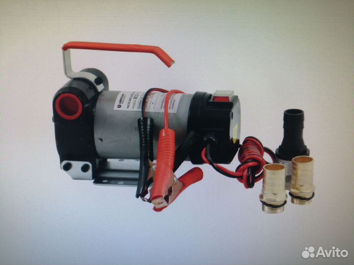 Насос перекачки дизельного топлива 12-24v/40л.м