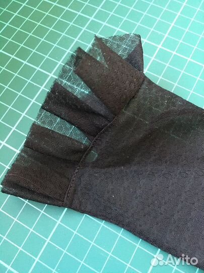 Перчатки винтажные капроновые