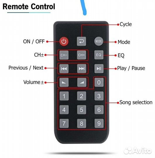 Усилитель звука Sunbuck AV-326BT/AS-336BU (bt,usb)