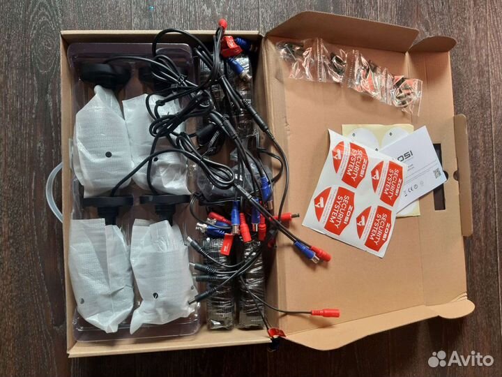 Видеонаблюдение новое комплект