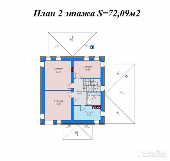 Проекты домов для ипотеки и строительства - 194,4