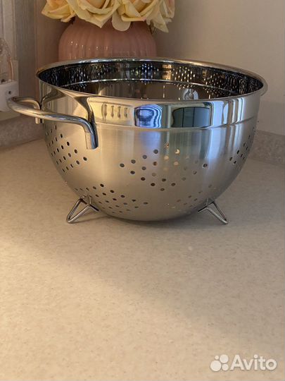 Дуршлаг большой нержавейка