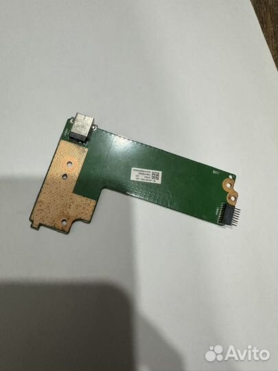 Плата кнопки включения и разъема питания asus X75V