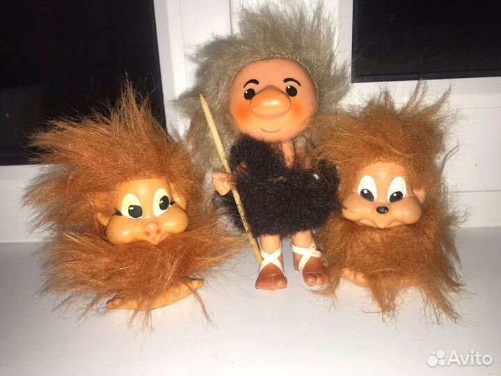 Игрушки СССР первобытный человек/чудики