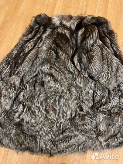 Шуба из песца