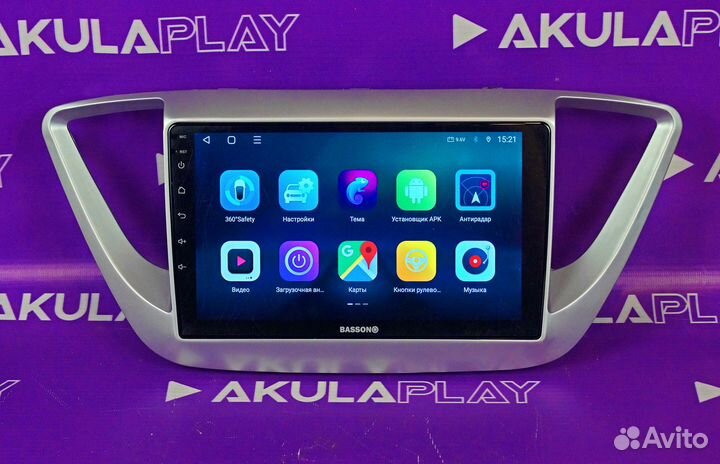 Магнитола Hyundai Solaris 2017+