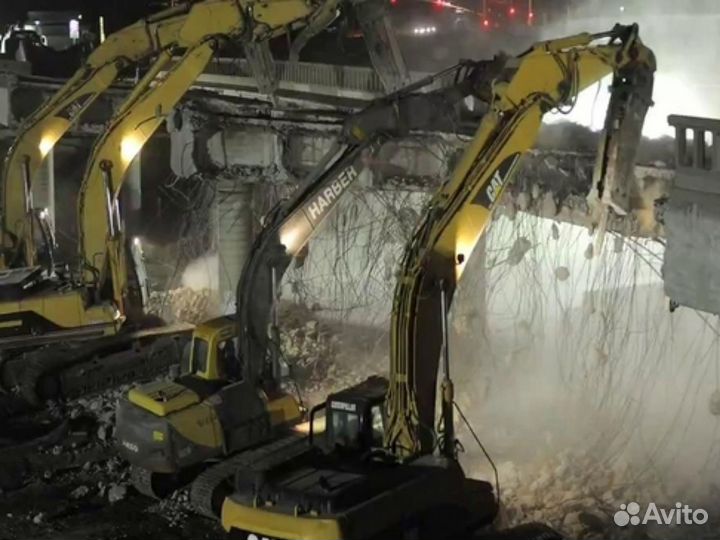 Аренда гусеничного экскаватора 24/7