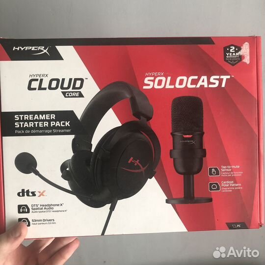 Микрофон hyperx solocast