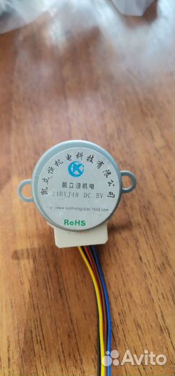 Микро шаговый двигатель 24BYJ48 DC 5V