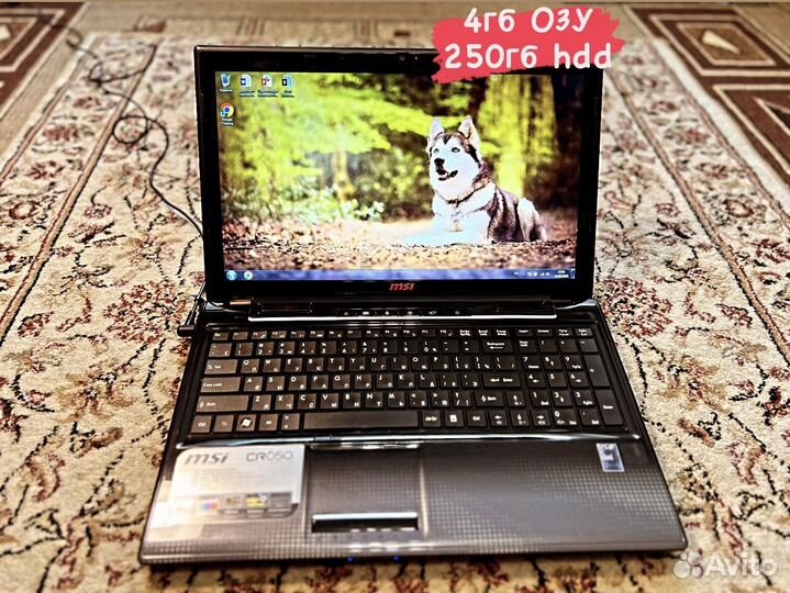 Отличный Ноутбук MSI для учебы