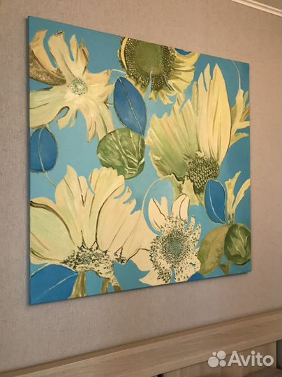 Картина интерьерная 110*110 см