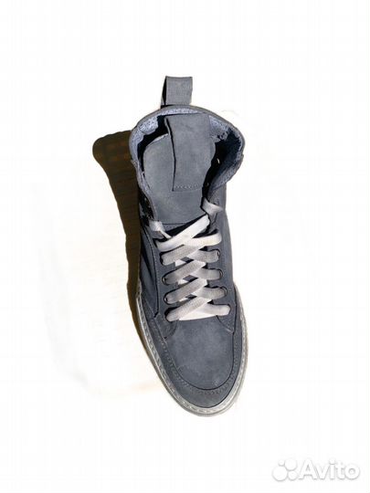 Кожаные высокие кроссовки Minelli