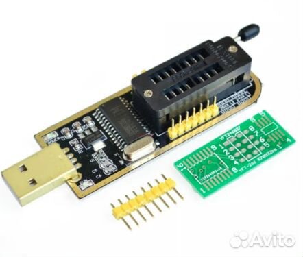 USB программатор CH341A для 24-25 серий