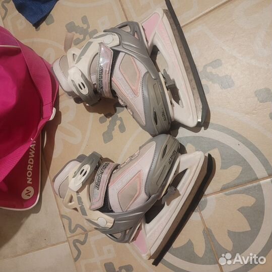 Коньки детские раздвижные 29-32