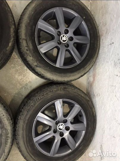 195/65/15 Bridgestone, (5x100/цо57.1/ет40/6J)