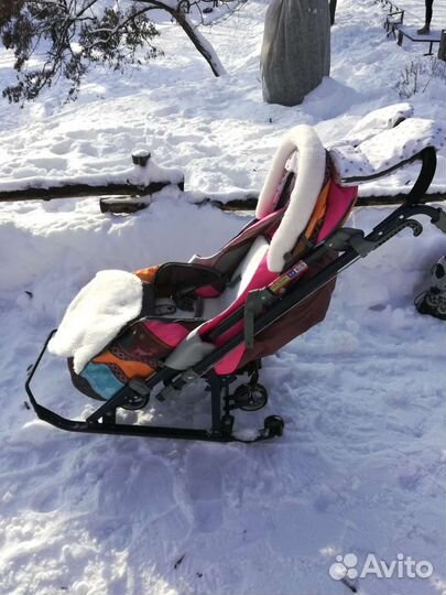 Санки-каляска