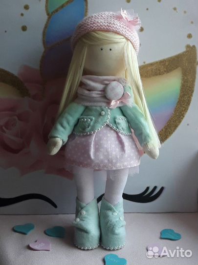 Интерьерная кукла ручной работы