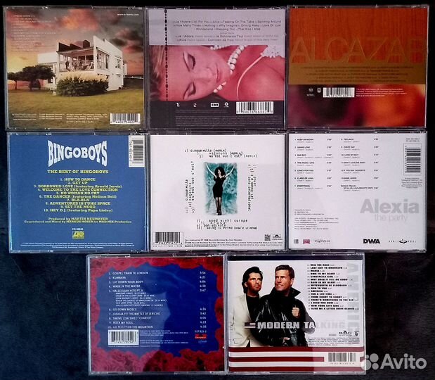CD диски Eurodance & Europop 8шт