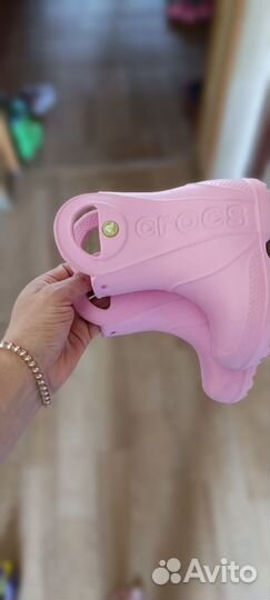 Детские резиновые сапоги crocs С6