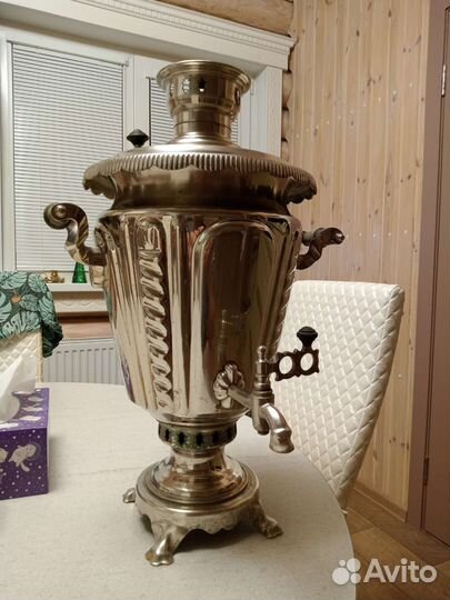 Самовар на дровах СССР