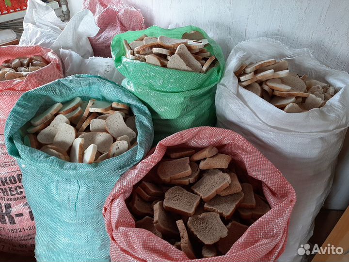 Сухари для животных