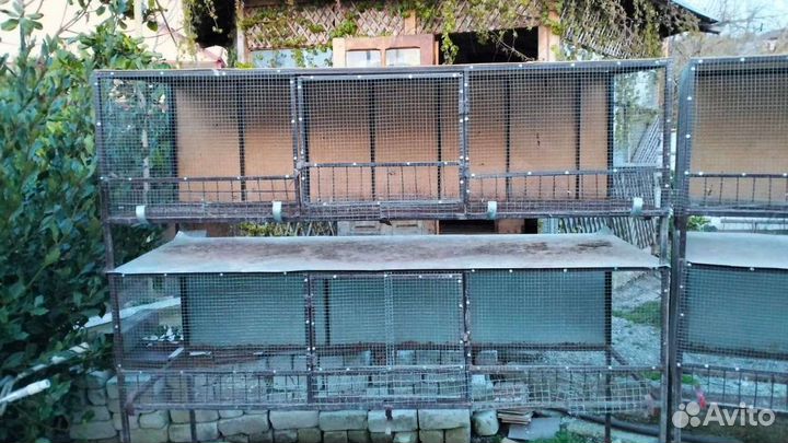 Клетки для животных бу большие