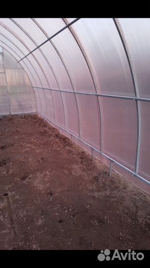 Теплица новая 6 м