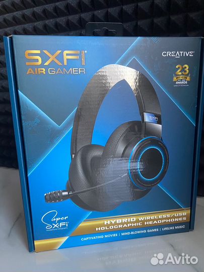 Наушники Creative sxfi Air Gamer Новые