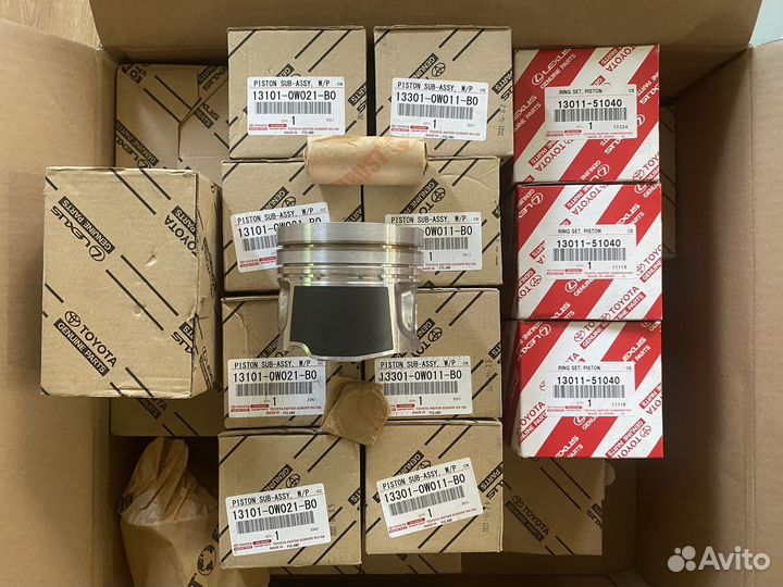 Комплект поршней 1VD-FTV Land cruiser 200