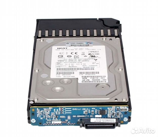 Жесткий диск HP 718302-001 4Tb 7200 SAS 3,5