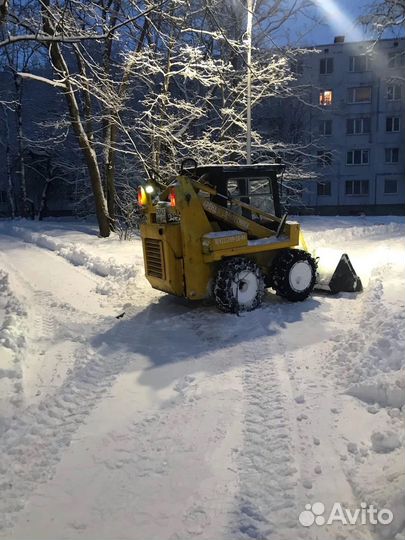 Услуги минипогрузчика