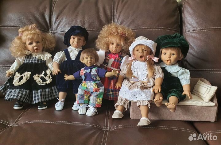 Кукла характерная коллекционная 38см