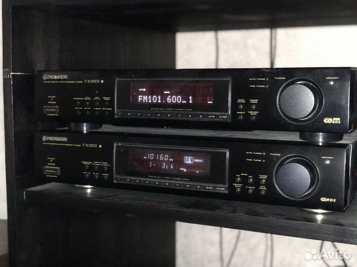 Pioneer F-502RDS/F-504RDS Тюнеры премиум класса