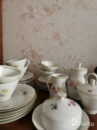 Сервиз чайно-кофейный гдр