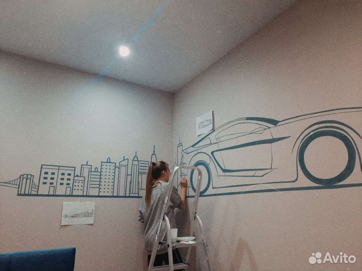 Роспись стен