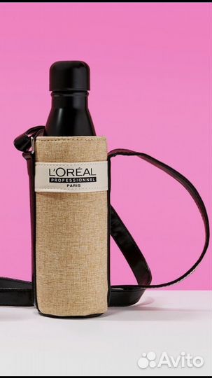 Термос / Бутылка для воды L'Oreal с ремнем