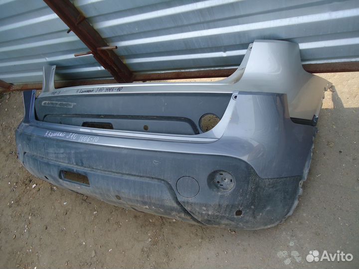 Бампер задний Nissan Qashqai J10 Кашкай