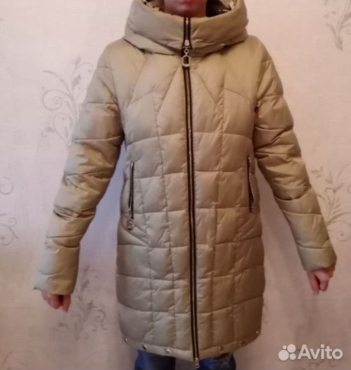 Пуховик женский зимний, M размер