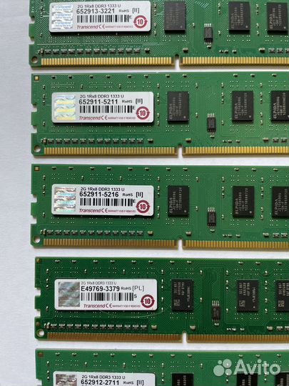 Оперативная память DDR3 и DDR2