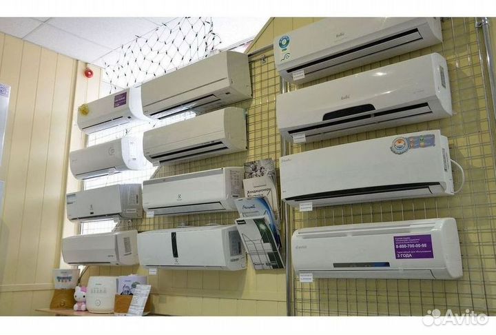 Сплит система с установкой