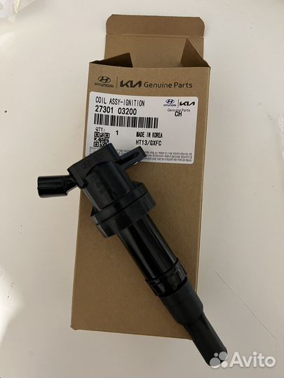 Катушка зажигания хендай солярис 2, киа рио 1,4