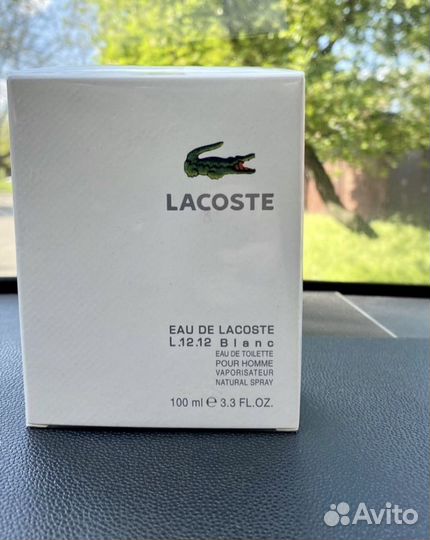 Lacoste белый духи