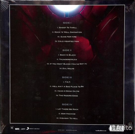 Виниловая пластинка AC/DC - Iron Man 2