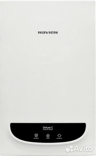 Котел газовый настенный 2-х контурный Navien delux