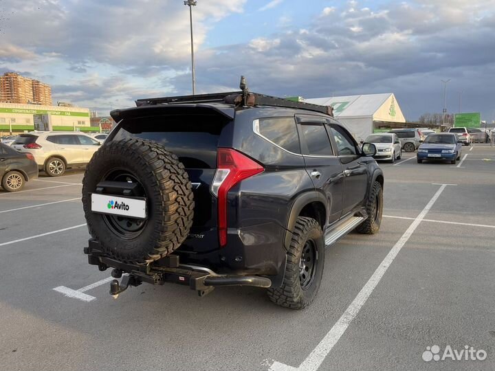 Mitsubishi Pajero Sport 2.4 AT, 2017, 90 000 км