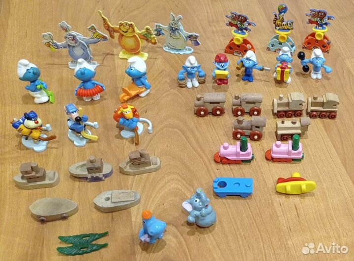 Игрушки из киндер-сюрпризов